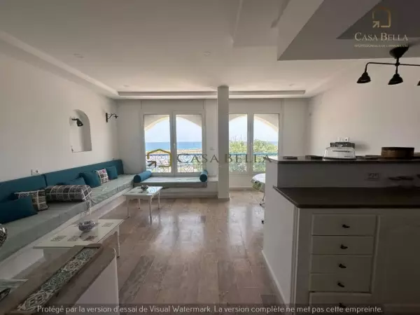Etage de villa à Hergla pour la location annuelle