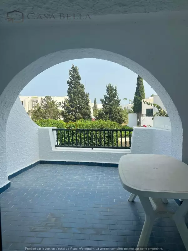 Appartement S+2 Rénové avec Grande Terrasse – Maisons de la Mer, Port El Kantaoui