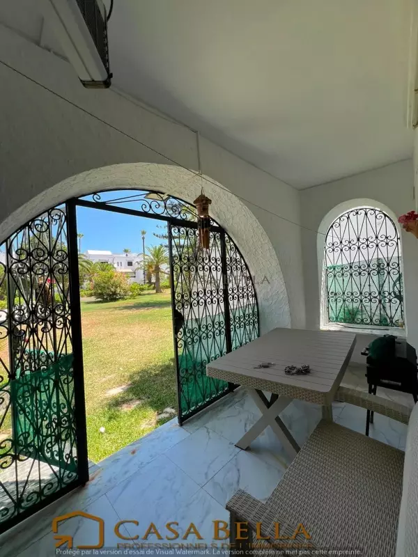 S+3 avec Terrasse et Piscine – Location Annuelle à Kantaoui
