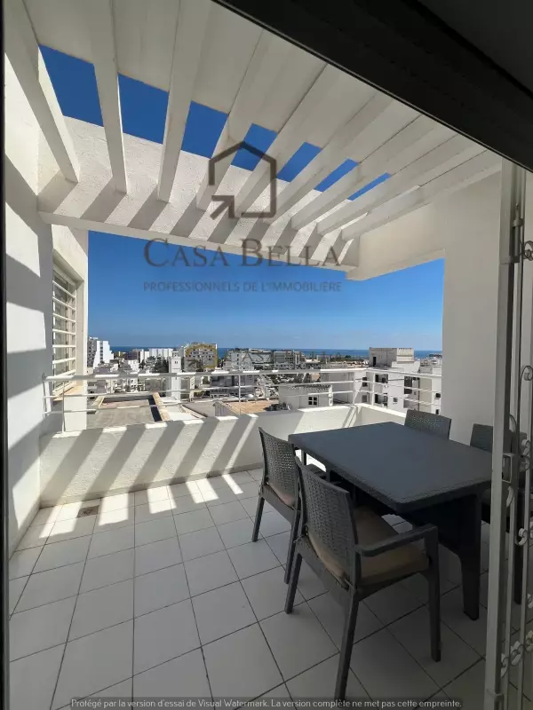 Superbe Appartement S+3 Vue Mer – Khézama Est
